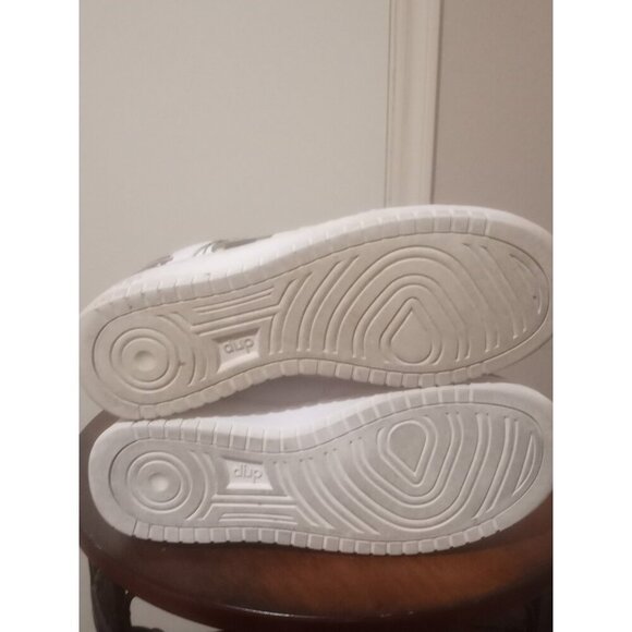 Drip Creationz White Sneakers Youth Size 6.5Y Women's 8 Lace Up Low Top Shoes - Picture 15 of 16